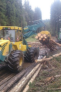 holzrueckung forstspezialschlepper